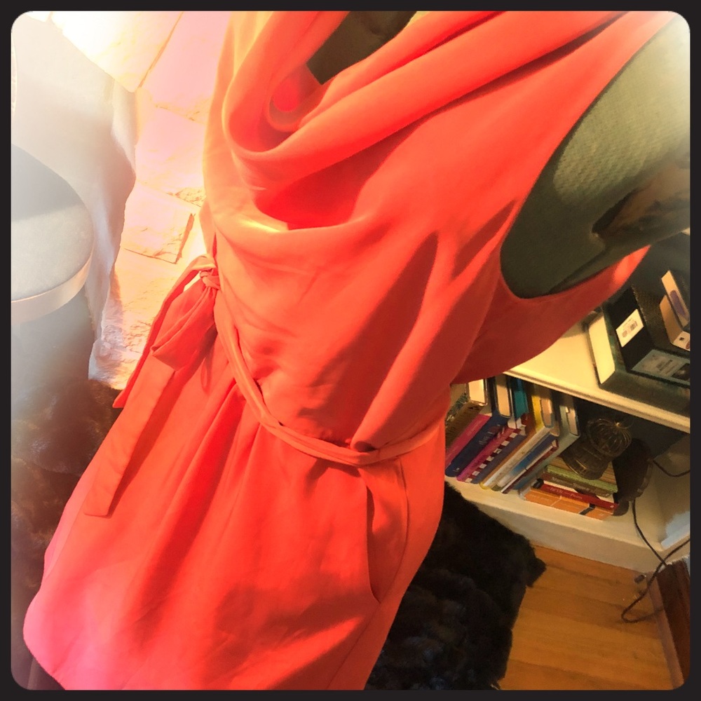 Ann Taylor Peach Dress